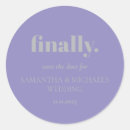 Search for silver save the date stickers Simple