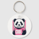 Search for cute pandas round key rings Fluffy