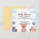 Search for teddy bear save the dates Baby shower