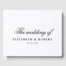 Search for classic wedding guest books Luxury