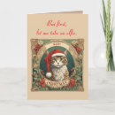 Search for cats wearing hats christmas cards Festive