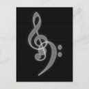 Search for notation postcards Black