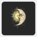 Search for vintage witch stickers Moon