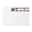 Search for floral pattern return address labels Modern