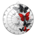 Search for butterflies dartboards Illustration