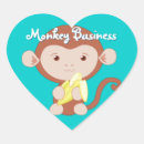 Search for monkey with banana stickers Monkeys
