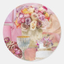 Search for shades of pink stickers Floral