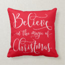 Search for believe christmas cushions Santa