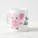 Search for pink pigs mugs Piggy