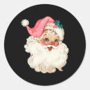 Search for santa claus face stickers Winter