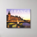 Search for seine canvas prints Sunset