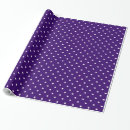 Search for purple polka dot wrapping paper Chic