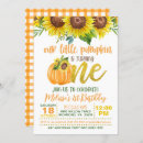Search for pumpkins and sunflowers invitations For kids