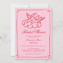 Search for heart bridal shower invitations Script typography