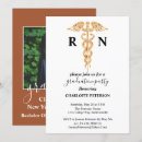 Search for nursing school graduation invitations Medical symbol