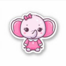 Search for white elephant stickers Cute animal