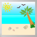 Search for ocean waves posters Palm tree