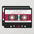 Search for cassette birthday invitations Music