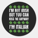 Search for funny kiss me stickers Clover