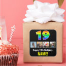 Search for 19th stickers Happy birthday