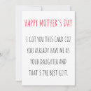 Search for funny daughter mothers day cards Mum