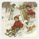 Search for vintage dog stickers Children