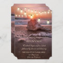 Search for beach wedding reception invitations Tropical