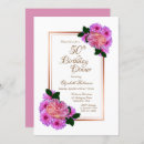 Search for rose gold border invitations Floral