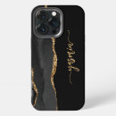 Search for gold and black iphone cases Signature