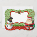 Search for santa claus cards White