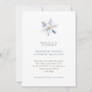 Search for snowflake wedding invitations Minimalist
