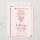 Search for love is in the air invitations Modern