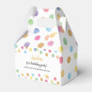Search for pastel rainbow favour boxes Colorful