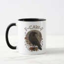 Search for funny black crow mugs F caw f