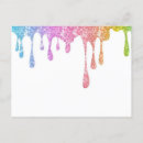 Search for dripping paint postcards Rainbow