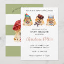 Search for poms invitations Watercolor