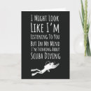 Search for scuba diving cards Funny
