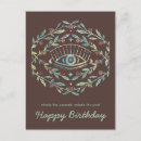 Search for bohemian birthday cards Modern