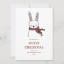 Search for rabbit christmas cards Xmas
