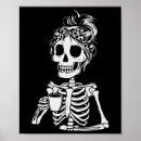 Search for funny skeleton halloween posters Death