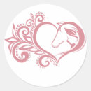 Search for heart horse stickers Girl