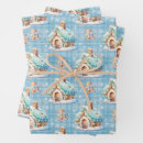 Search for gingerbread wrapping paper Snow