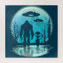 Search for bigfoot puzzles Alien