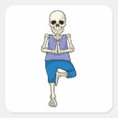 Search for yoga skeleton stickers Meditation