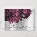Search for red silver anniversary invitations Floral