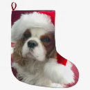 Search for cavalier king charles christmas stockings Blenheim