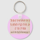 Search for alphabet key rings Women