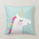 Search for unicorn cushions Blue