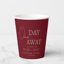 Search for wedding paper cups The night before