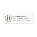 Search for winter berry return address labels Eucalyptus